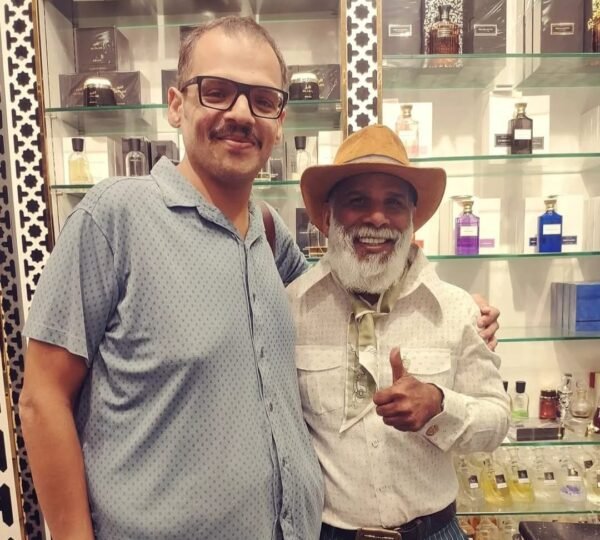 Sharing Fragrance insights with Yousuf Bhai, the legend behind iconic perfumes in UAE.