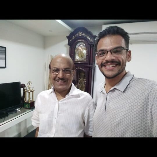 Honored to meet Mr. P.K. Kunhalikutty, a proud leader from Malappuram